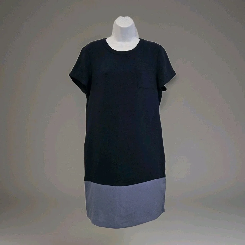 Adrienne Vittadini Women's Dress Lightweight Midi Minimalist Size 8 - Picture 2 of 9